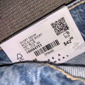 JEANS SHORTS 90’s ALINE BLUE